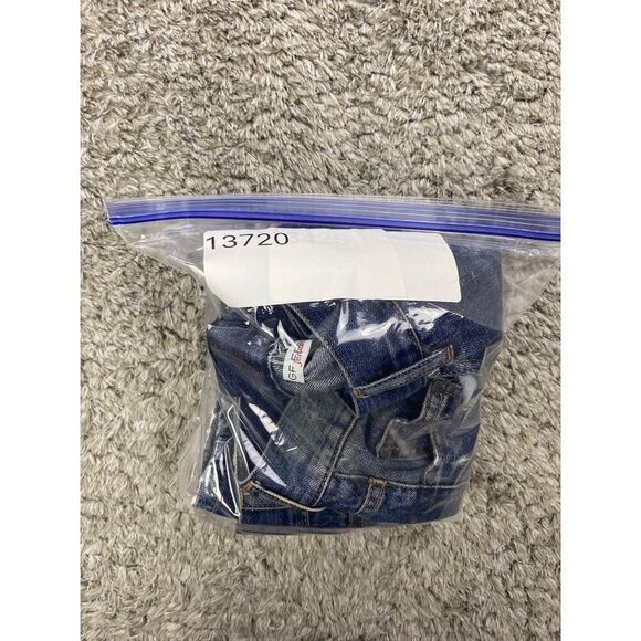 Gianfranco Ferre Jeans Mens 35x30 Button Fly Low Waist Tapered Leg Stretch Denim - Picture 12 of 13